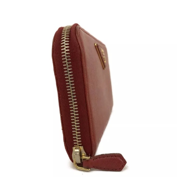 Authentic Prada Logo Zippy Saffiano Wallet - Picture 7 of 7